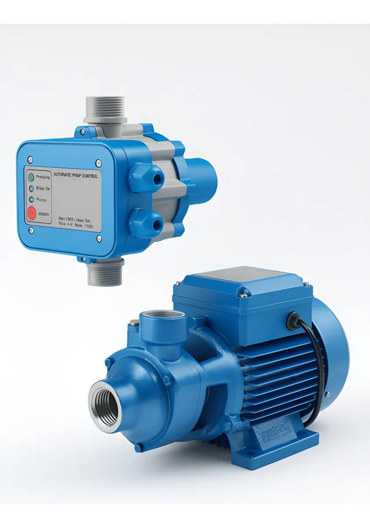 Kit Bomba De Agua 1/2hp 220v + Controlador Presión Electrico