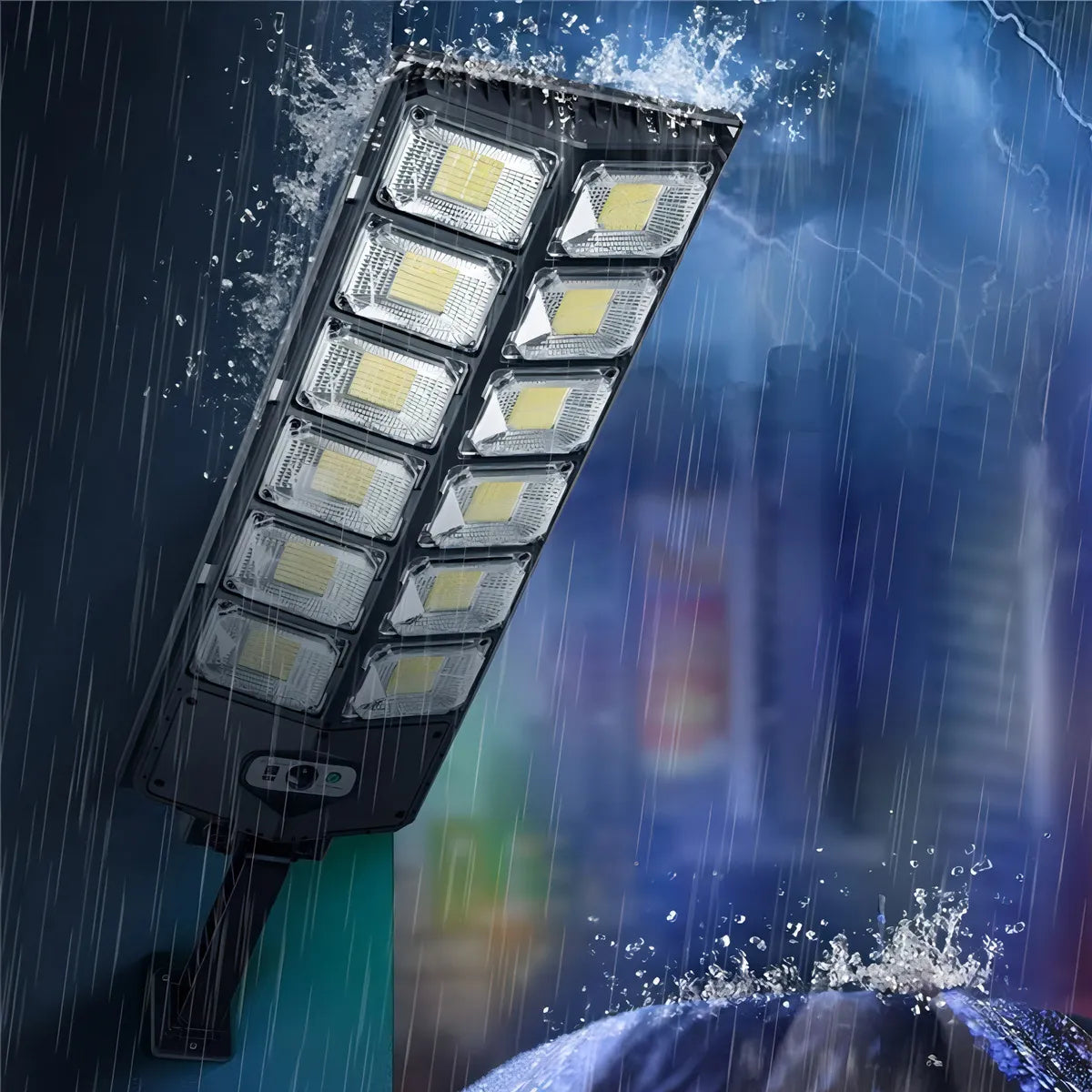 Foco Led Exterior Foco Sensor Movimiento Focos Solares 400w