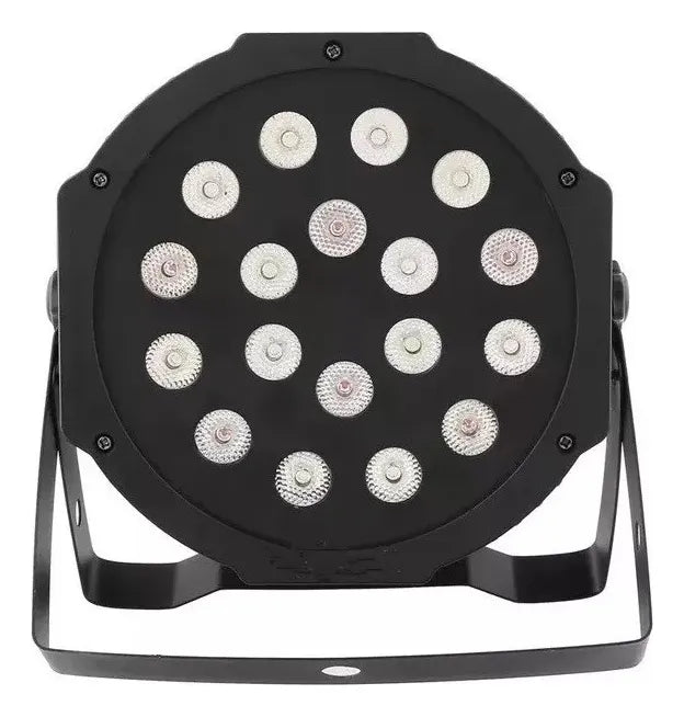 Luz De Escenario Led Tacho Par Led Xkl-a4 / 18x1 220v Luces Color Rgb