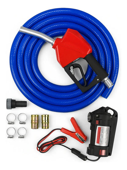 Kit Bomba Trasvasije Portatil 12v Surtidor Contador Digital