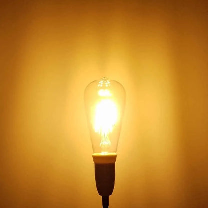 X10 Ampolleta Vintage Led Soquete E27 Luces Vintage Calida