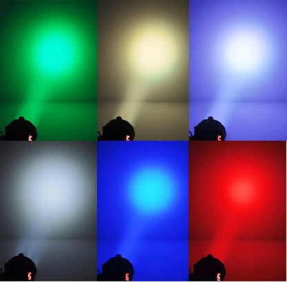 Pack X2 Proyector Led Rgb Luces Dj Luz Fiesta Luces Dmx 2046