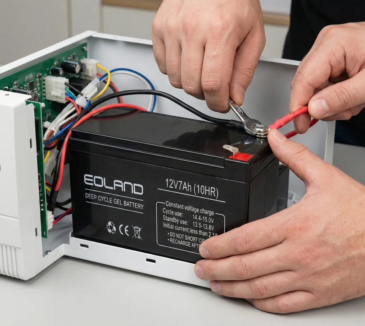 Batería Agm Gdlite Gd-1270 12v 7ah Ciclo Profundo Sellada