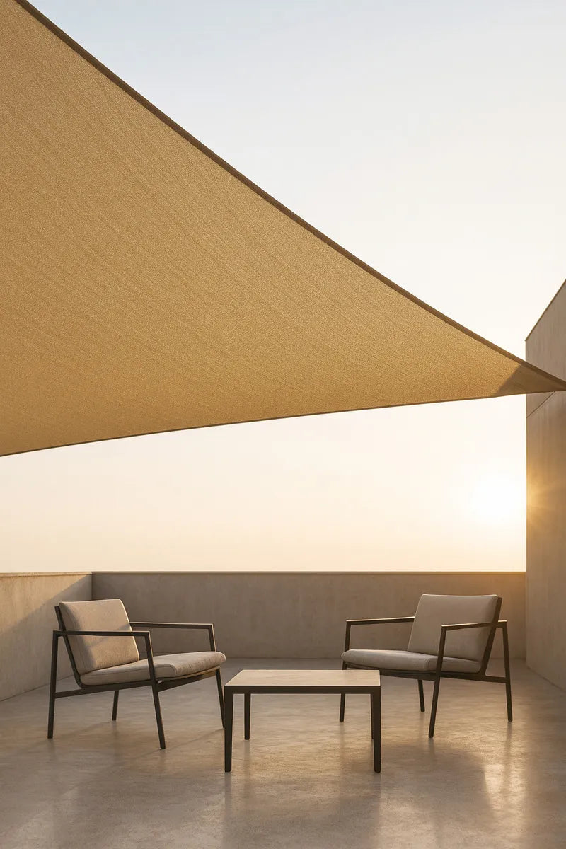 X3 Carpa Toldo Vela Triangular Vela Sombra Lona Toldo 3x3