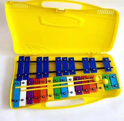 Metalofono 25 Notas Cromatico Xilofono 2 Octavas 2 Baqueta