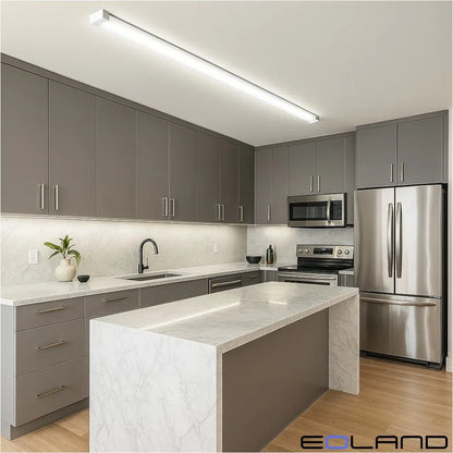 X3 Tubo Led 120cm Luces Canaleta Led Canoa Plana Tubos Led 48w