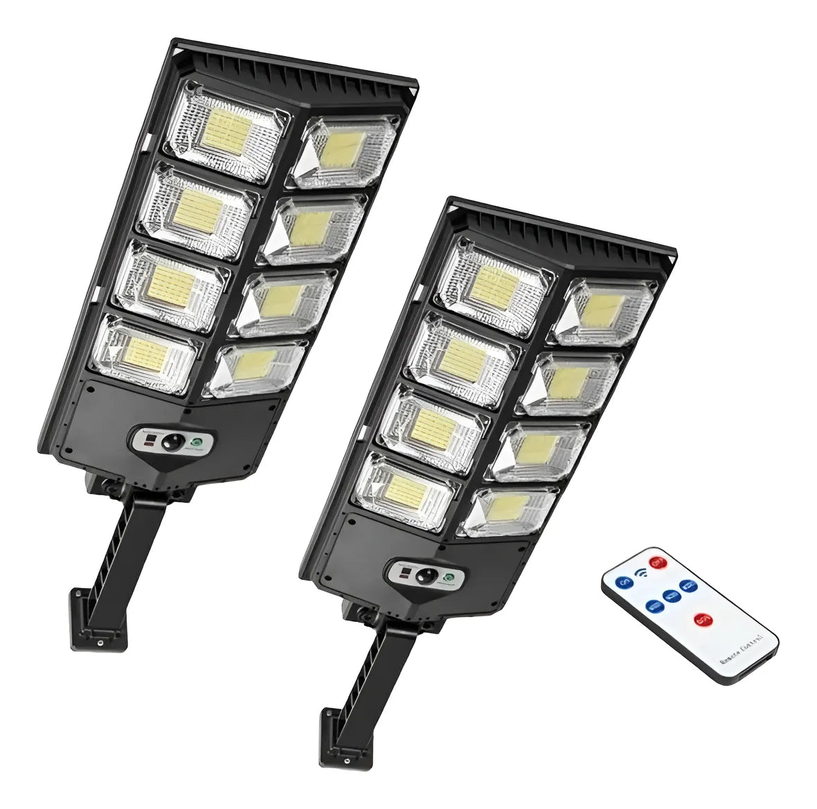 X2 Focos Led Con Sensor Exterior Focos Solares Potente Led 200w