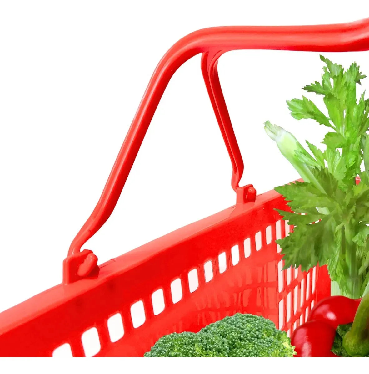 Pack X5 Canastos Cesta Mano Compras Supermercado Minimarket