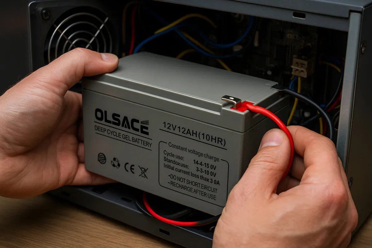 Batería Gel Recargable 12v 12ah Ciclo Profundo Herramientas