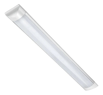 X10 Tubos Led 120cm Canaleta Luz Canoa Plana Tubo Led 36w
