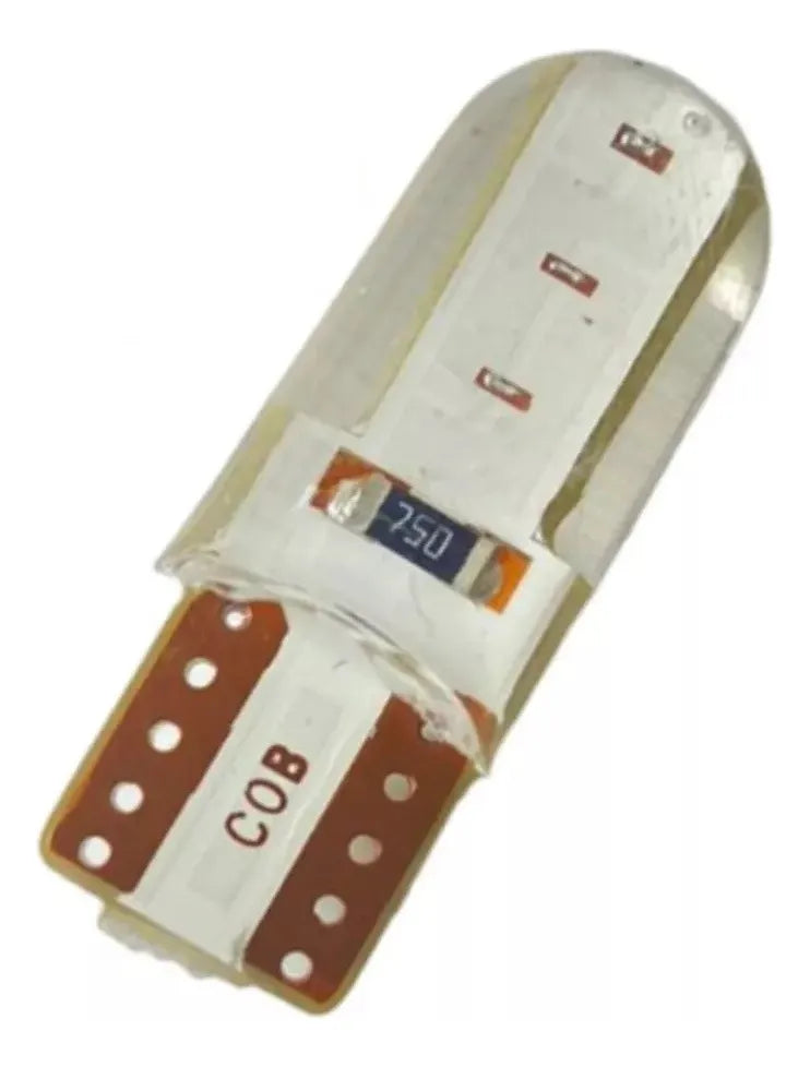 X2 Ampolleta Cola De Pescado Led Ampolleta Auto Luz Led T10