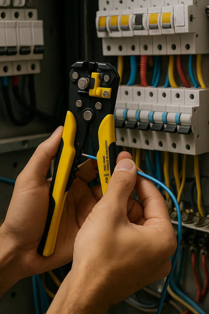 Alicate Pela Cables Crimpeadora Cortacable Pinza Automatico