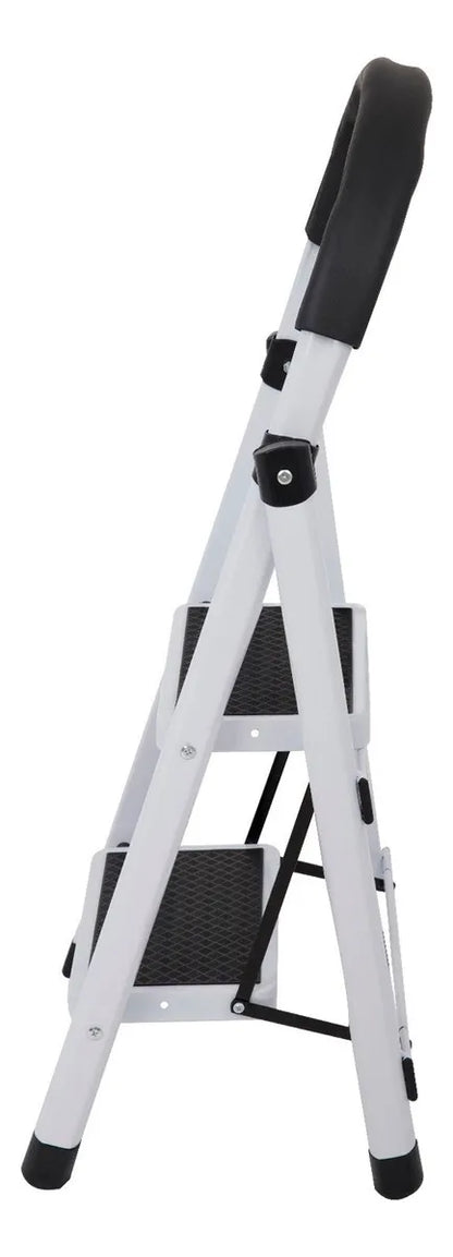 Escalera De 2 Peldaños Tijera Plegable Escala Antideslizante