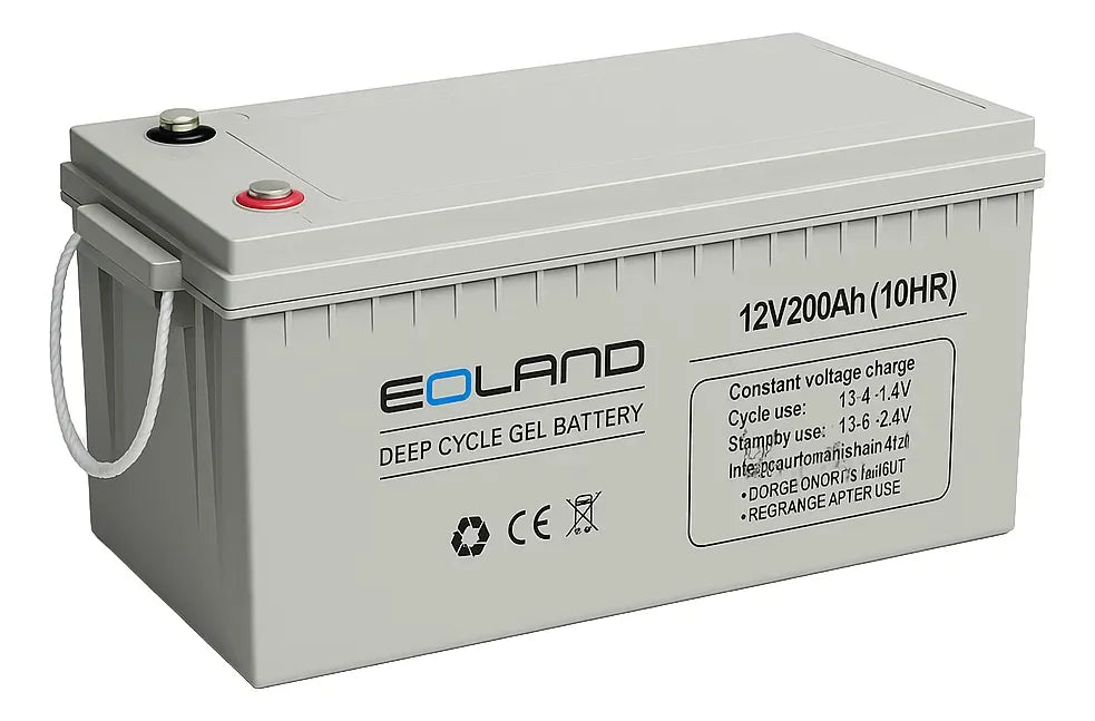 Pack 2 Batería Ciclo Profundo Gel Ult 12v200ah Energía Solar