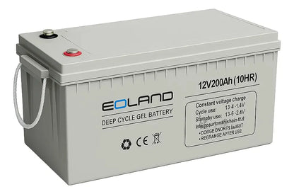 Pack 2 Batería Ciclo Profundo Gel Ult 12v200ah Energía Solar