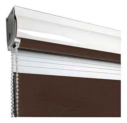 Cortinas Blackout Roller Duo Cortina Dia Noche 60x200 Marron