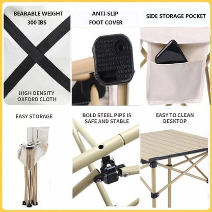 Mesa Plegable Camping Mesa Portatil Mesas Para Acampar Pesca