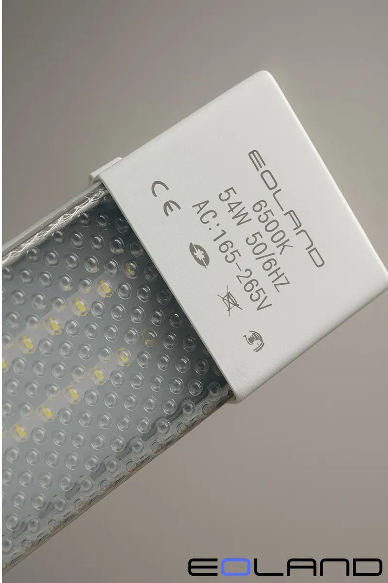 X3 Tubo Led 120cm Luces Canaleta Led Canoa Plana Tubos Led 48w