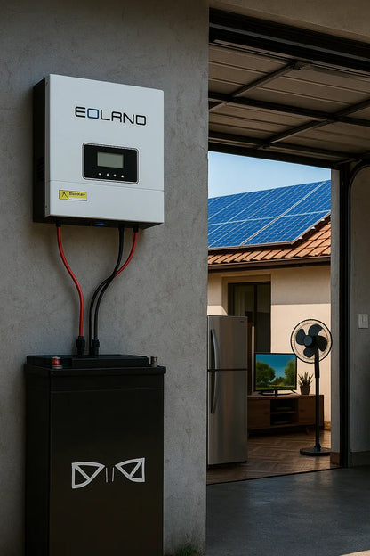 Inversor Hibrido Solar Corriente Onda Pura Nml - 2000w - 12v