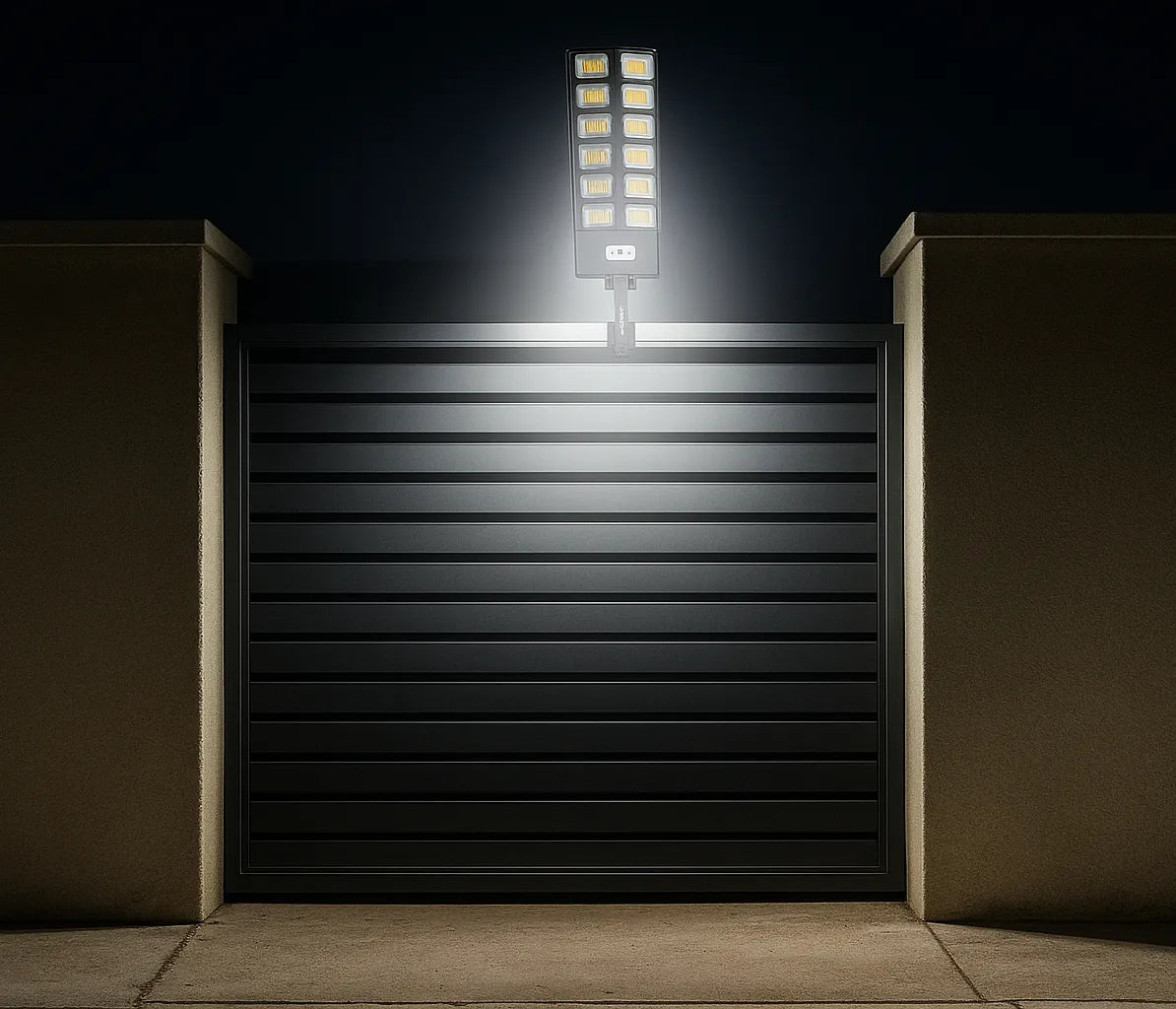 Foco Led Con Sensor Focos Solares Potente Led Exterior 400w