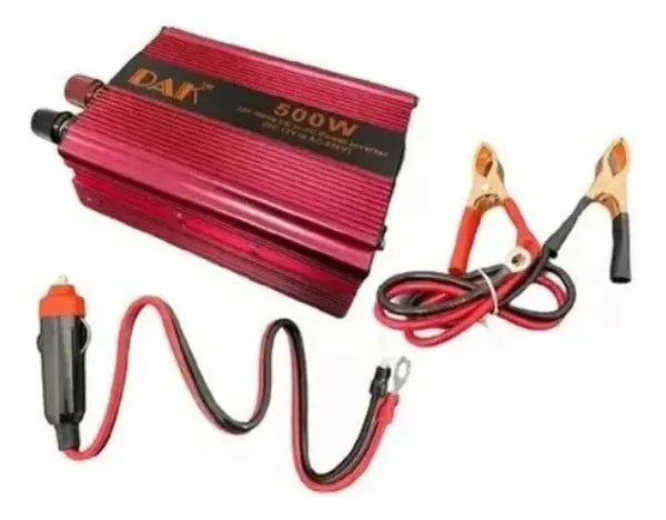 Inversor Voltaje Corriente Auto Portátil 500w