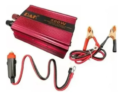 Inversor Voltaje Corriente Auto Portátil 500w
