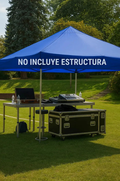 Toldo Lona Para Acampar Carpa Techo Camping Impermeable 3x3