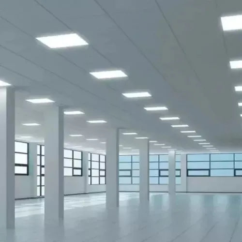 X10 Panel Plafón Foco Led Embutido 48w Blanco Luz Frio 60x60cm
