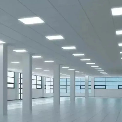 X10 Panel Plafón Foco Led Embutido 48w Blanco Luz Frio 60x60cm