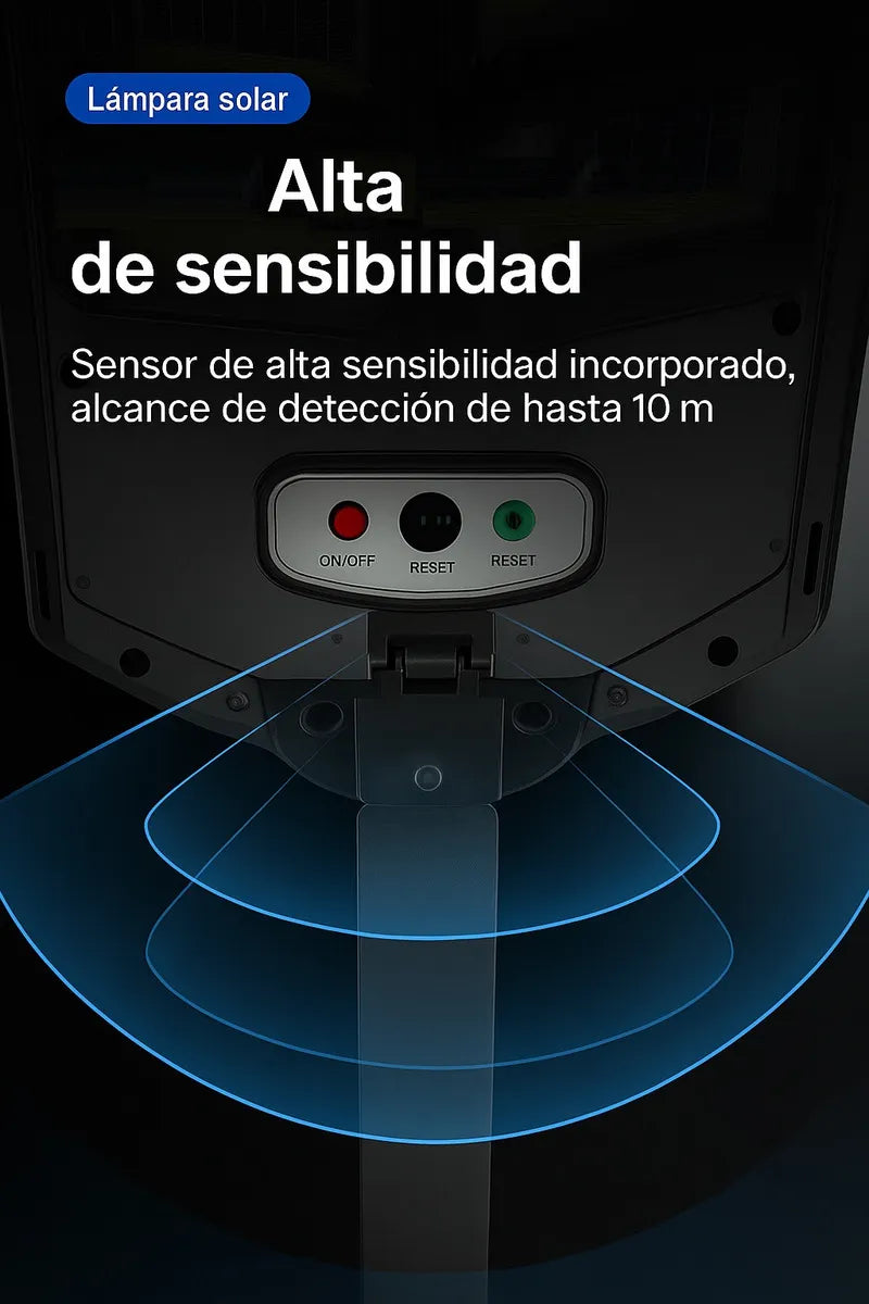 Foco Led Solar Foco Solar Exterior Sensor Iluminacion 300w
