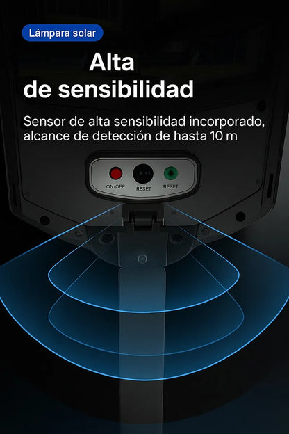 Foco Led Solar Foco Solar Exterior Sensor Iluminacion 300w
