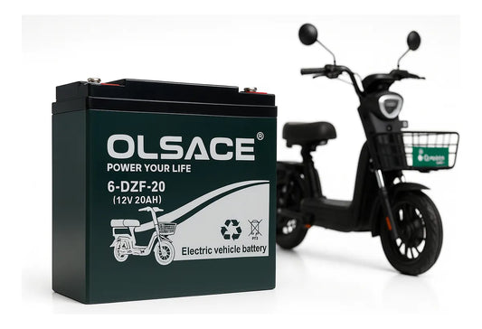 Bateria Moto Electrica 12v 20ah 6-dzf-20 Repuesto Cuatrimoto Izquierdo