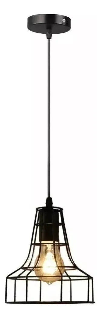 Lampara De Techo Colgante Moderna Living Dormitorio Rustica