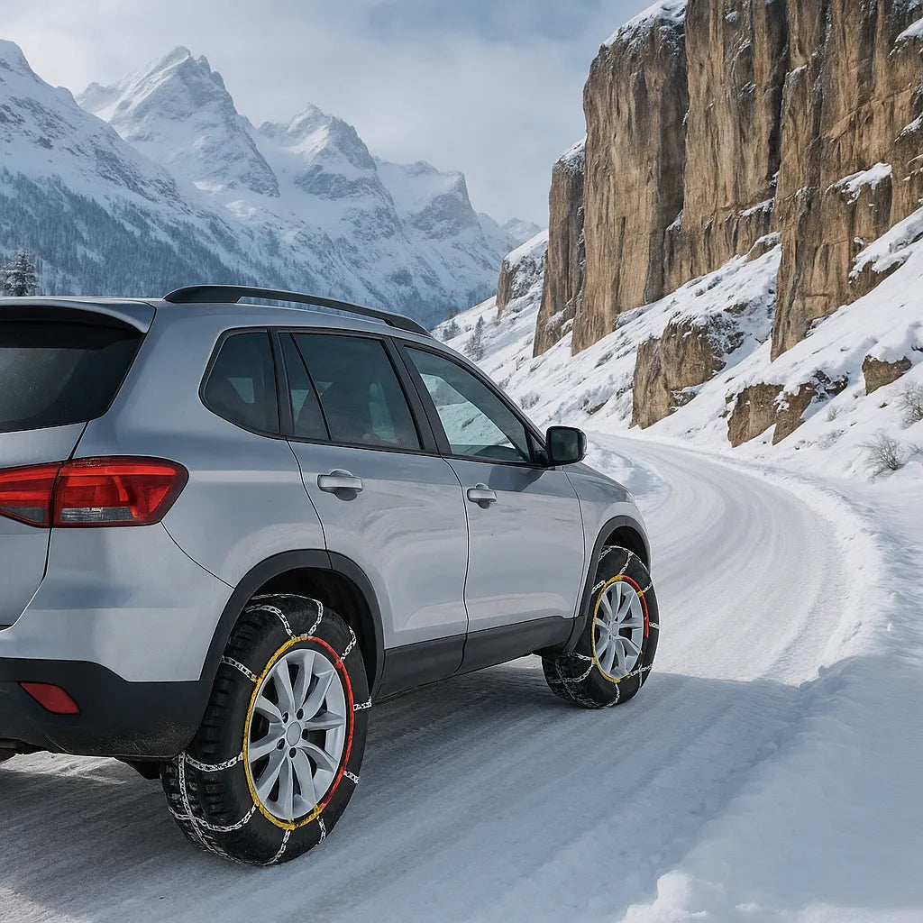 Set X4 Cadenas Autos Para Nieve Y Barro Camionetas Kn Rueda