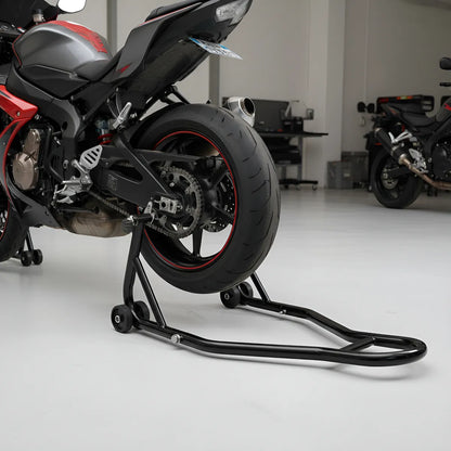 Caballete Elevador Trasero Universal Para Moto Con Ruedas