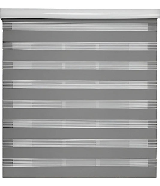 Cortina Roller Blackout Persianas Roller 60x200 Gris Liso