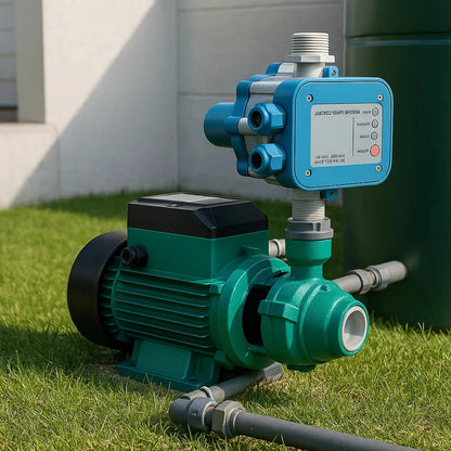 Bomba Centrifuga 1 Hp 220v + Controlador Presión Electrico