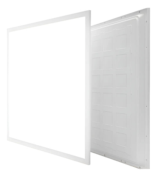 X10 Panel Plafón Foco Led Embutido 48w Blanco Luz Frio 60x60cm