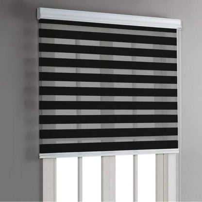 Cortina Roller Blackout Persianas Roller 180x200 Negro Liso
