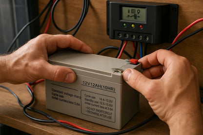 Batería Gel Recargable 12v 12ah Ciclo Profundo Herramientas