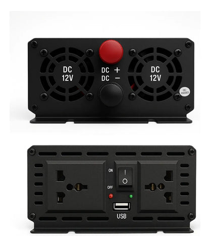 Inversor Voltaje Conversor De Corriente 12v 220v Auto 3000w