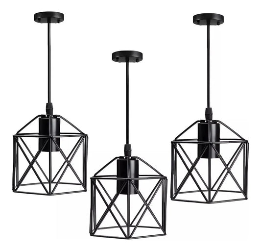 Pack X3 Lamparas Colgantes Moderna Lampara Colgante Comedor
