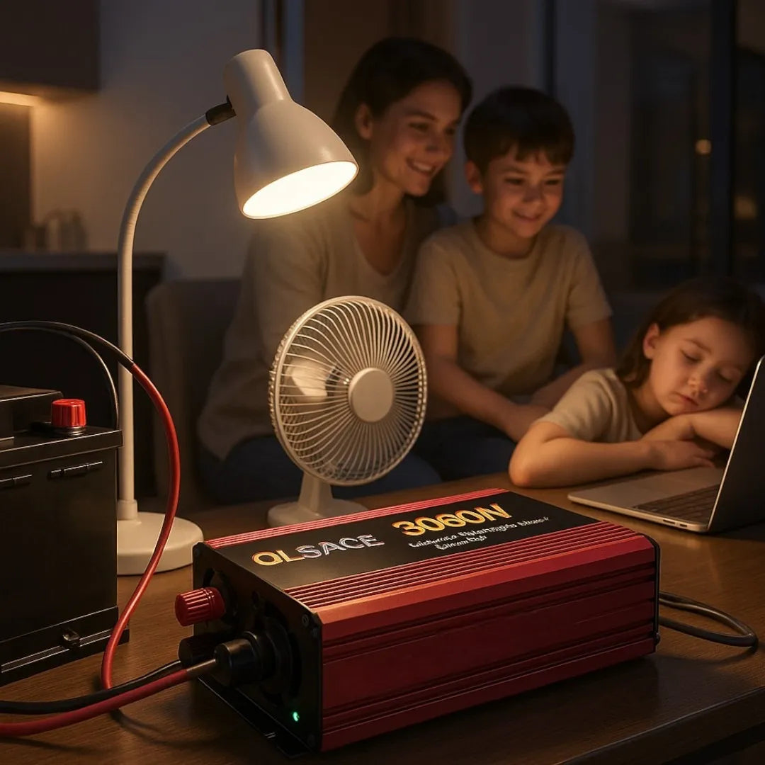 Inversor Voltaje Conversor De Corriente 12v 220v Auto 3000w