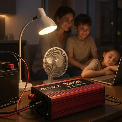 Inversor Voltaje Conversor De Corriente 12v 220v Auto 3000w
