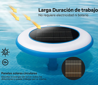 X2 Ionizador Solar Eoland Limpiador Flotante Para Piscina Accesorios Purificador Filtros De Piscinas Jacuzzi Piletas Tinajas