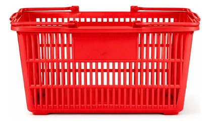 Pack X5 Canastos Cesta Mano Compras Supermercado Minimarket