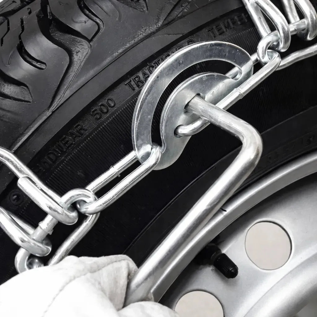 Set X2 Cadenas Rompe Hielo Autos Camionetas Nieve Serie 18