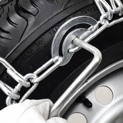 Set X2 Cadenas Rompe Hielo Autos Camionetas Nieve Serie 18