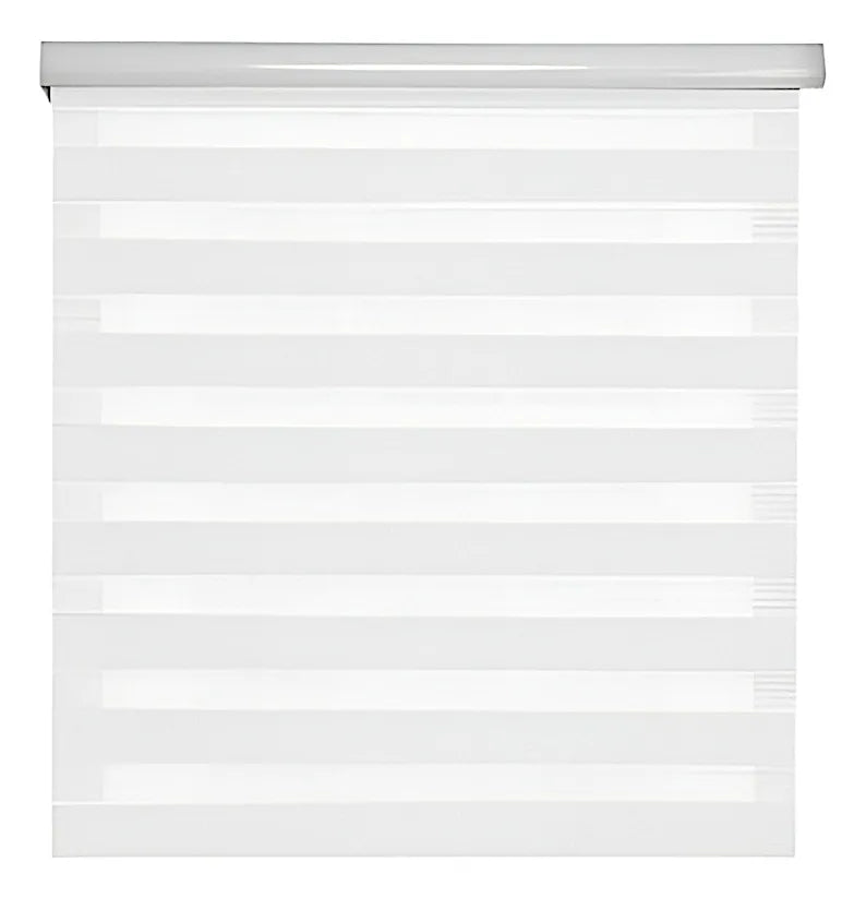 Cortinas Roller Blackout Cortina Dia Y Noche 100x200 Blanco