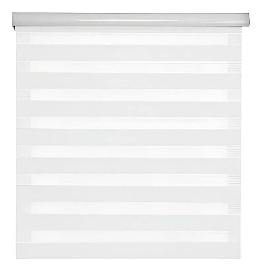 Cortinas Roller Blackout Cortina Dia Y Noche 100x200 Blanco